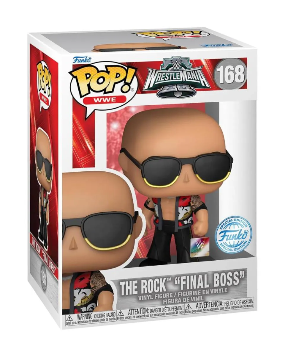 Bobble Figure WWE POP! - The Rock 