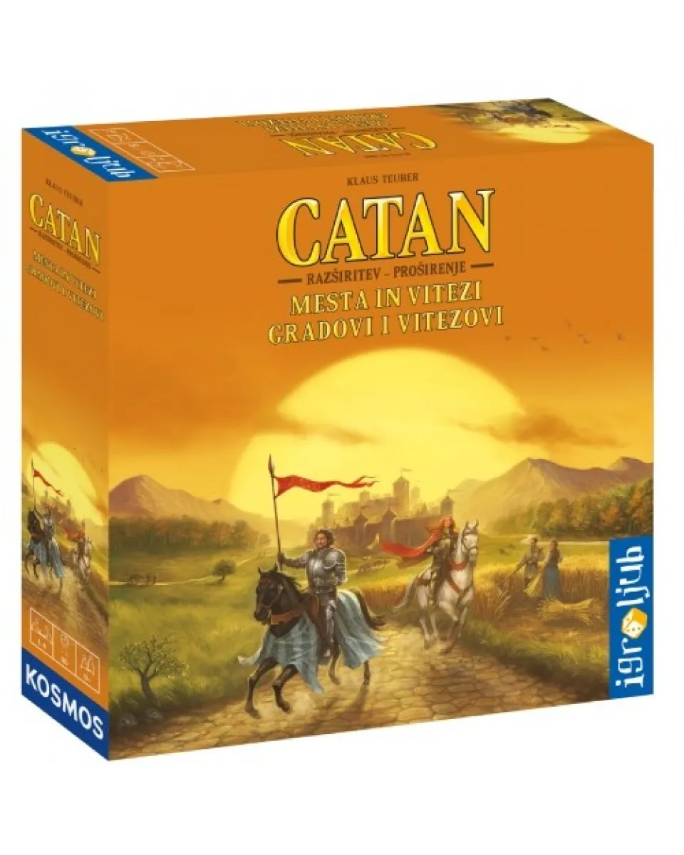 Društvena igra Catan Ekspanzija - Gradovi i vitezovi 