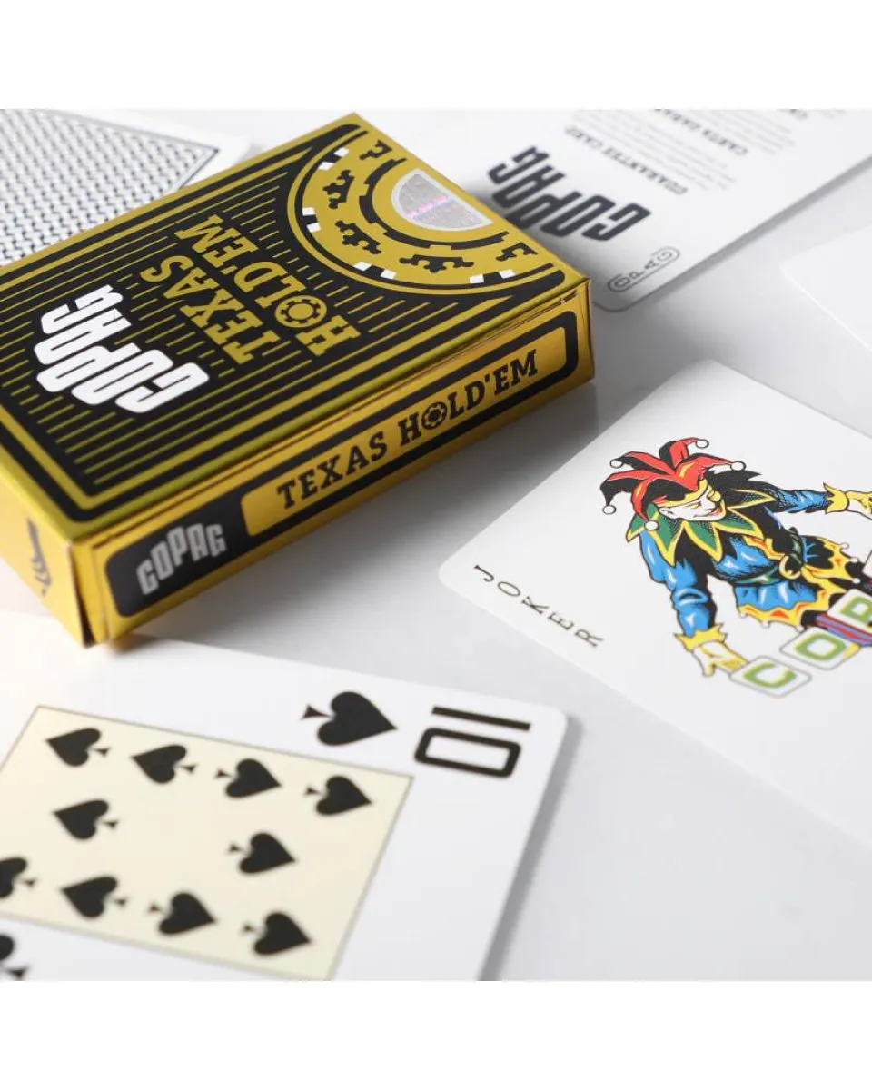 Karte Copag - Poker Gold - Jumbo - Black 