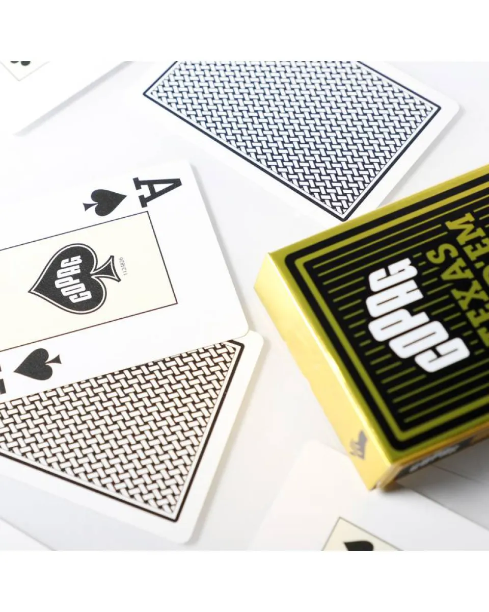 Karte Copag - Poker Gold - Jumbo - Black 