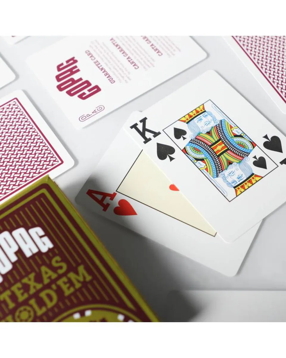 Karte Copag - Poker Gold - Jumbo - Red 
