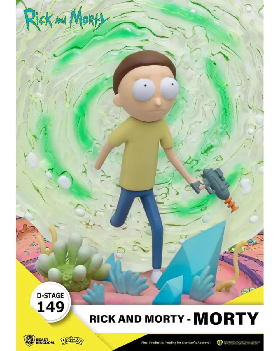 Diorama Rick And Morty - Morty - D-Stage PVC 