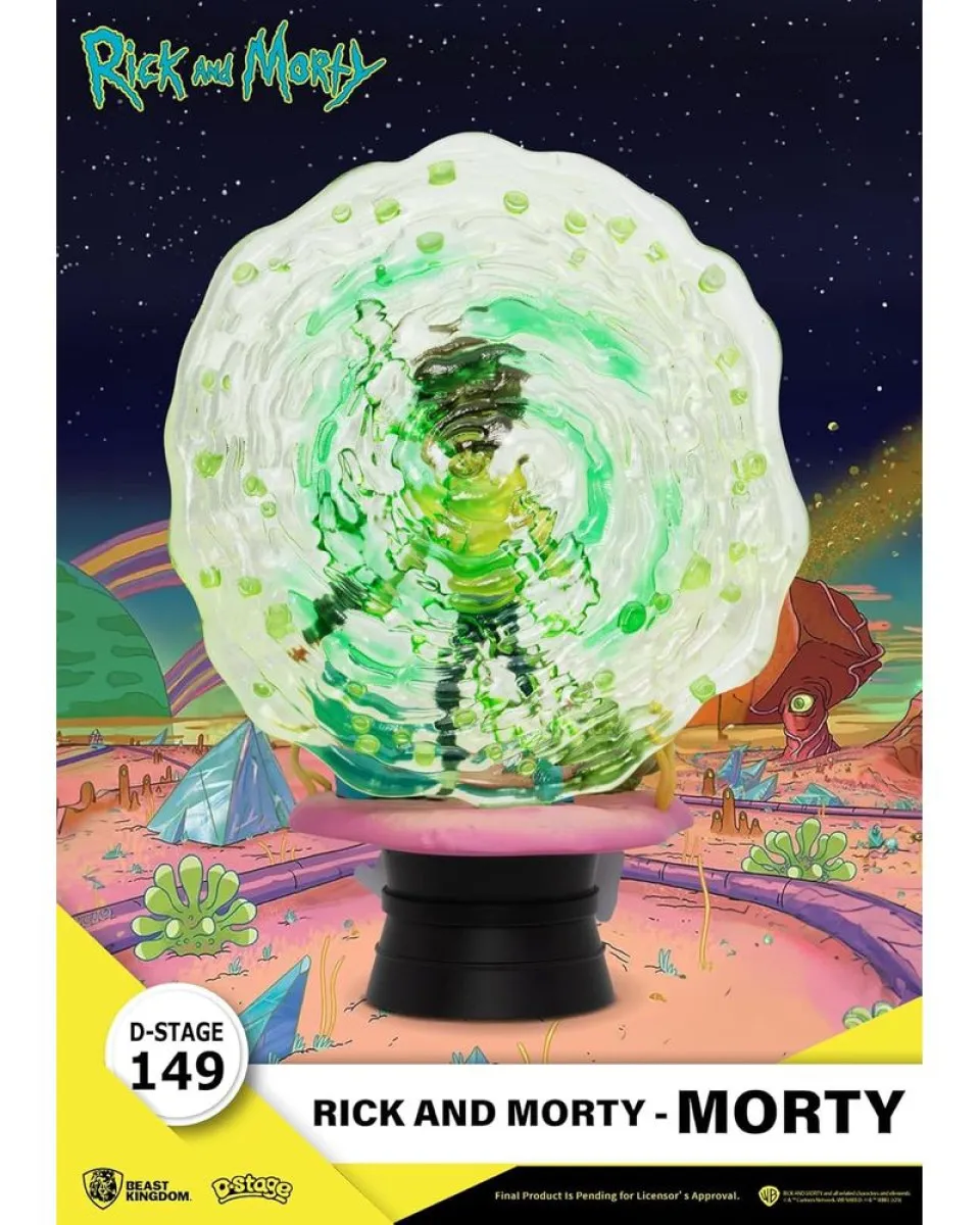 Diorama Rick And Morty - Morty - D-Stage PVC 
