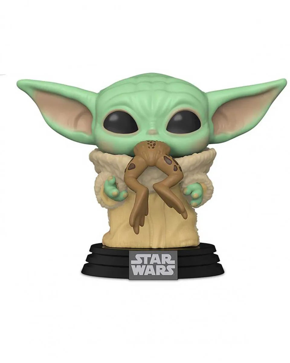 Bobble Figure Star Wars - The Mandalorian POP! - The Child With Frog 