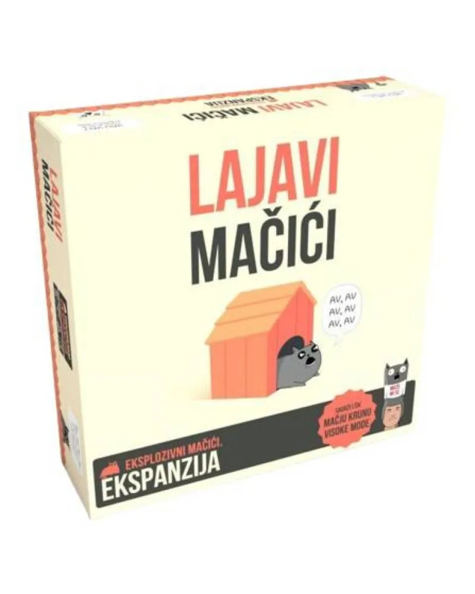 Društvena igra Eksplozivni Mačići - Lajavi Mačići 