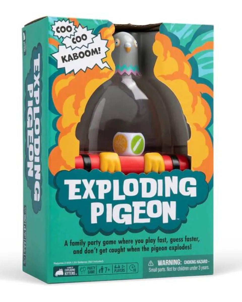Društvena igra Exploding Kittens - Exploding Pigeons 