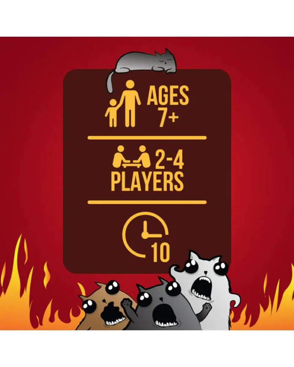 Društvena igra Game Grab And Game - Exploding Kittens 