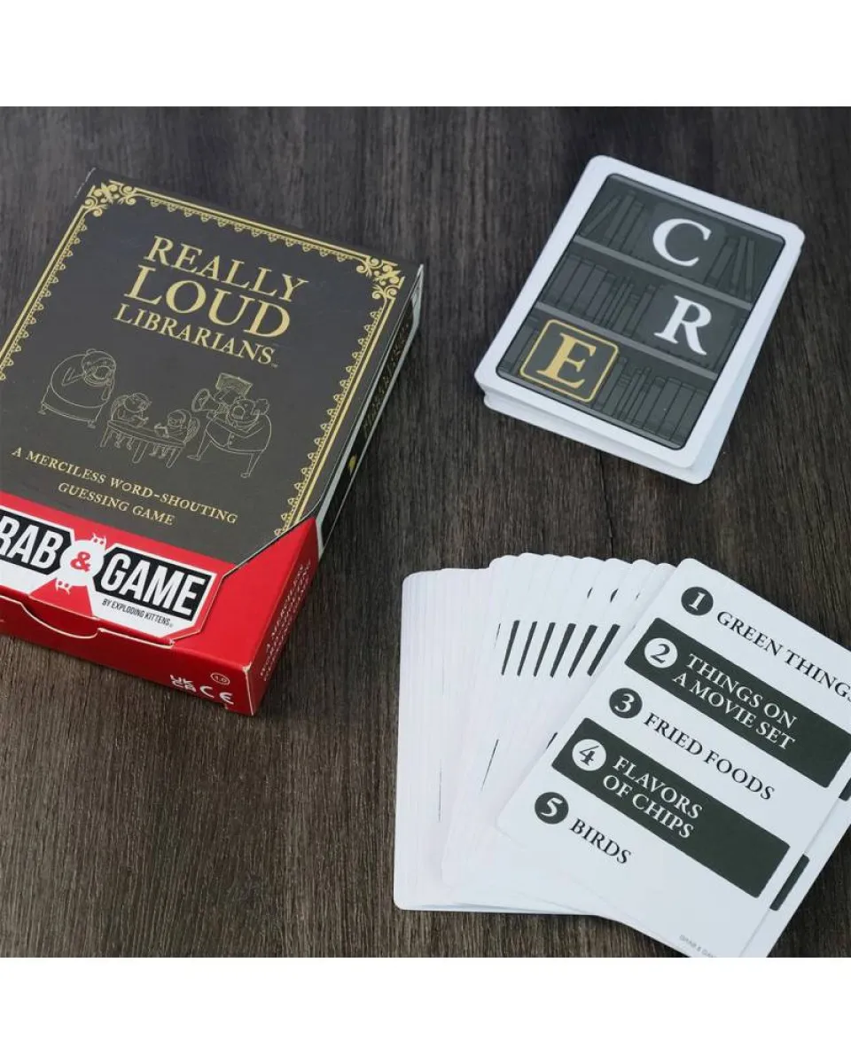 Društvena igra Grab And Game - Really Loud Librarians 