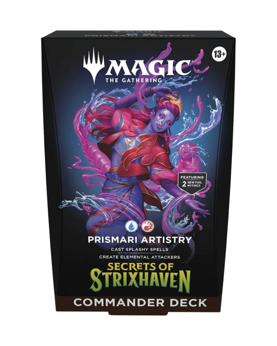 Društvena igra - Magic the Gathering - TCG Secrets of Strixhaven - Commander Deck - Prismary Artistry 