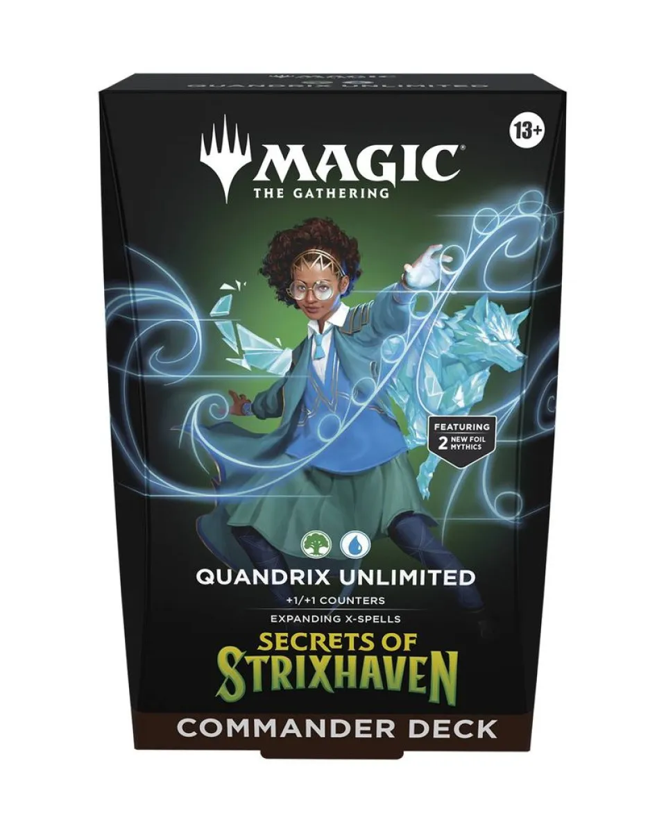 Društvena igra - Magic the Gathering - TCG Secrets of Strixhaven - Commander Deck - Quandrix Unlimited 