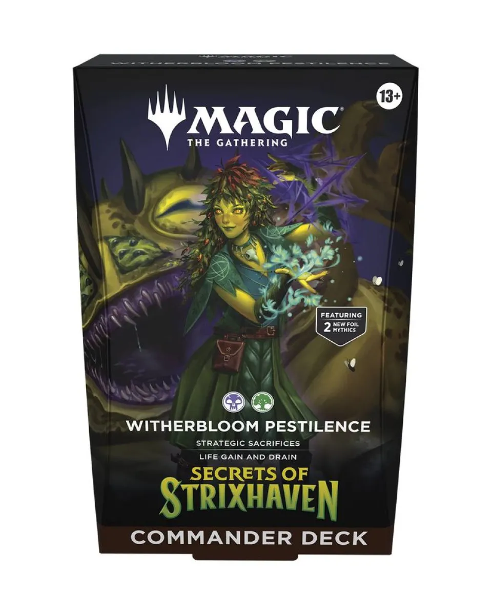 Društvena igra - Magic the Gathering - TCG Secrets of Strixhaven - Commander Deck - Witherbloom Pestilence 