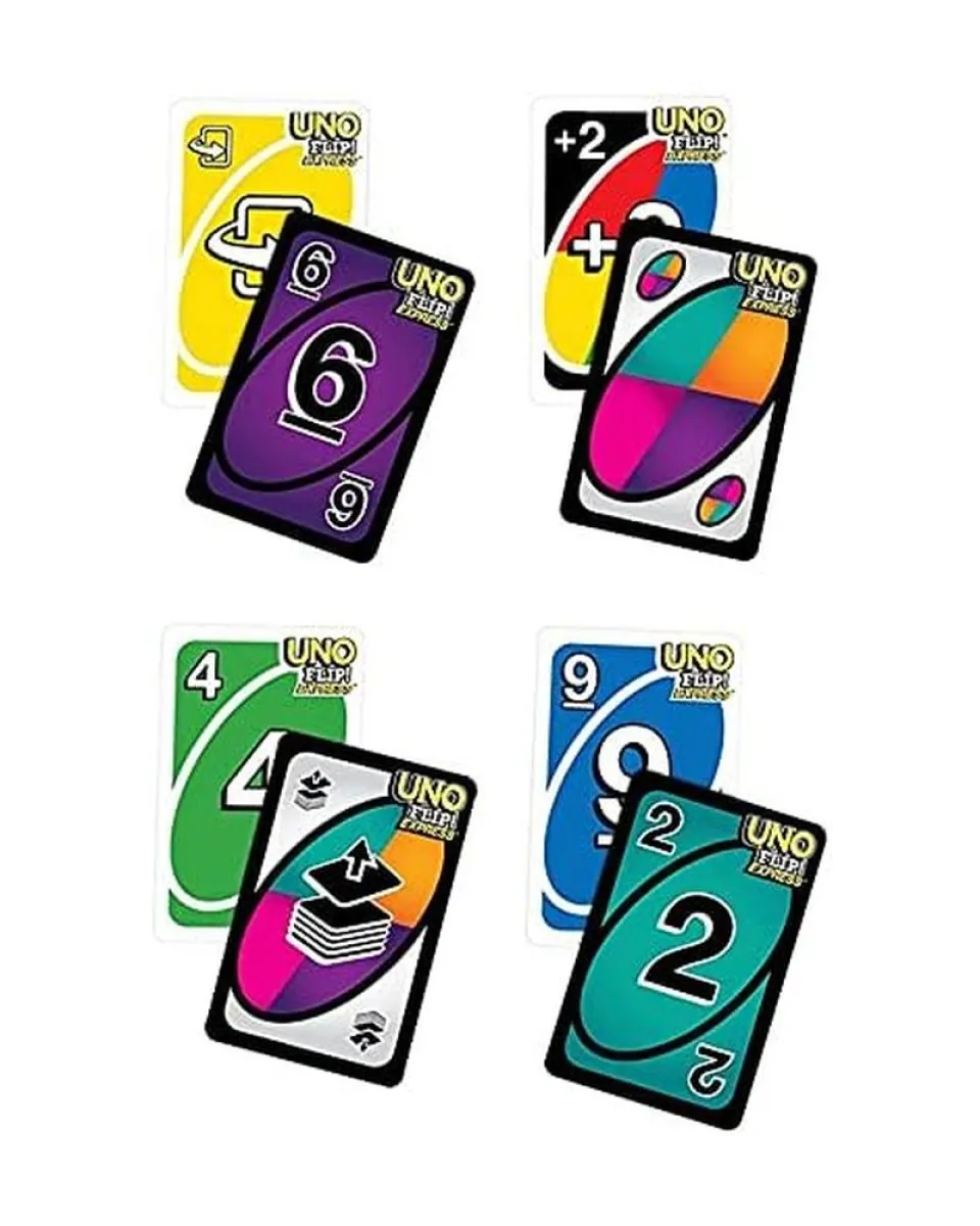 Društvena igra Mattel UNO Flip Express - Card Game 