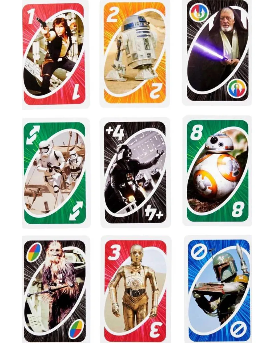 Društvena igra Mattel UNO - Star Wars - Card Game 