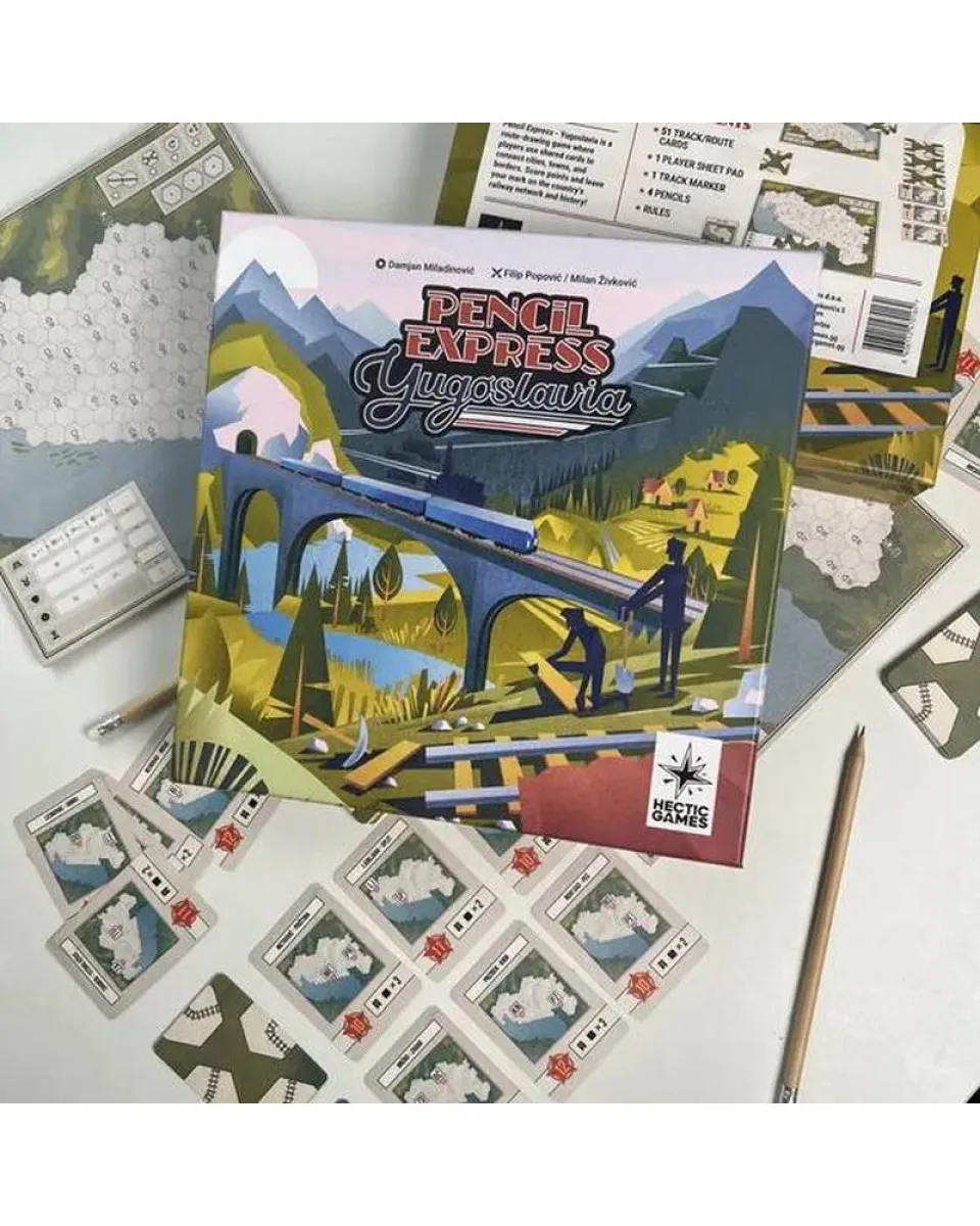 Društvena igra Pencil Express - Yugoslavia 