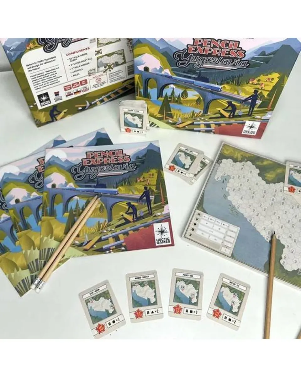 Društvena igra Pencil Express - Yugoslavia 