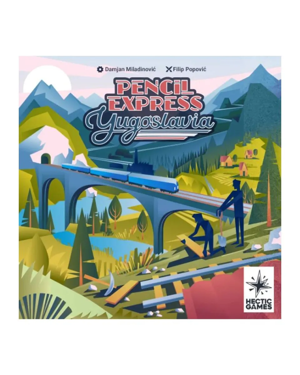 Društvena igra Pencil Express - Yugoslavia 