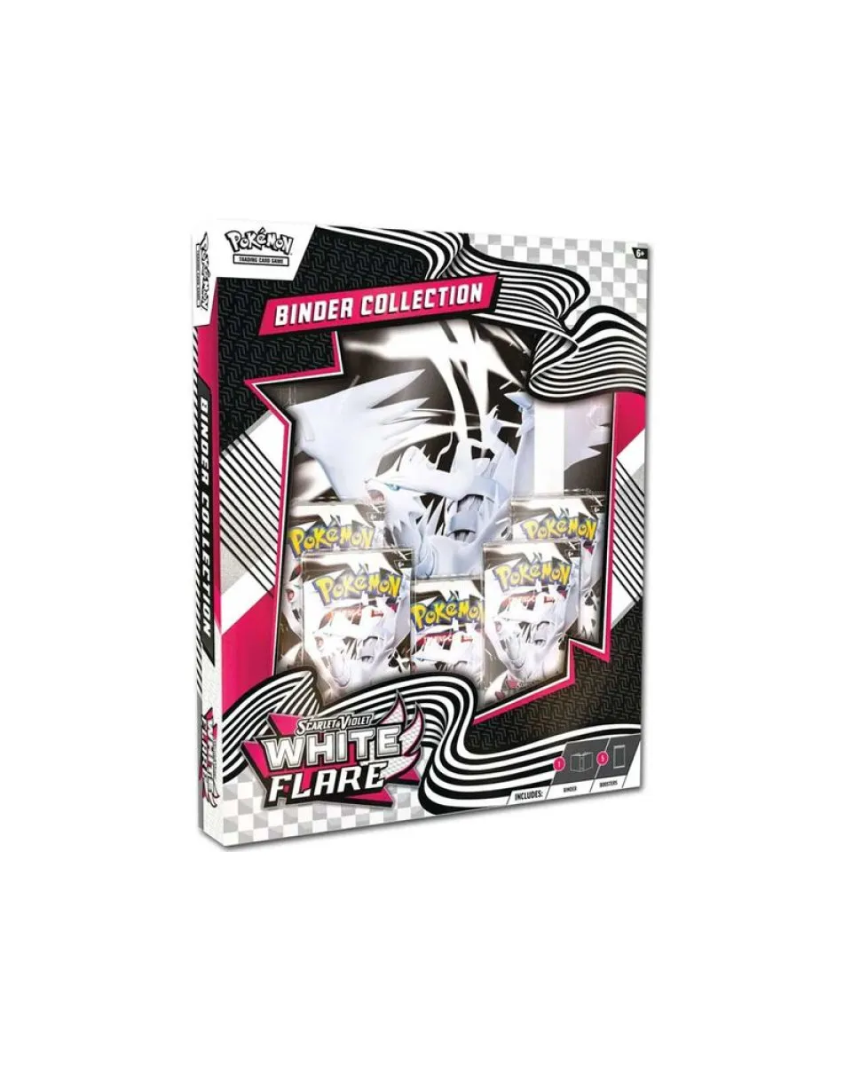 Društvena igra - Pokemon - TCG Scarlet & Violet - White Flare Binder Collection 