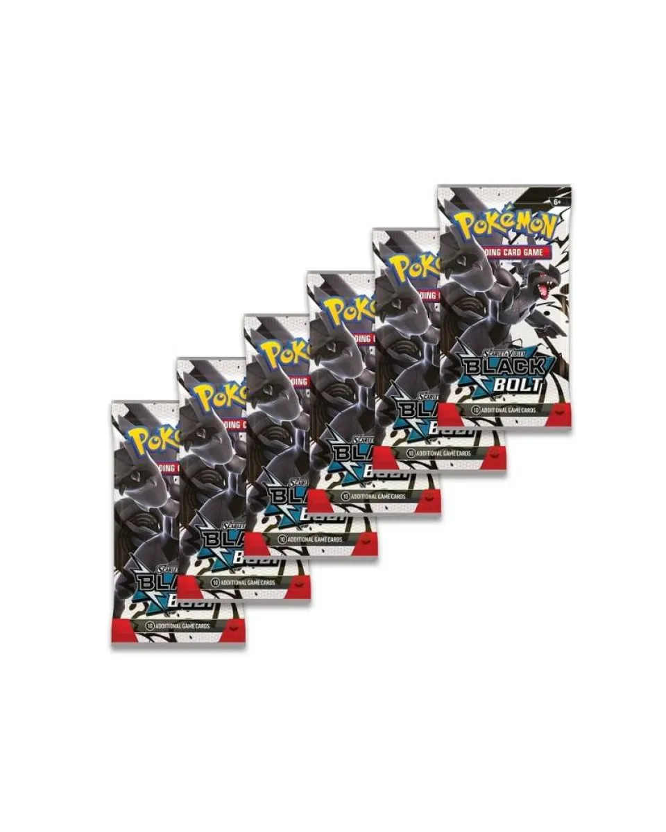 Drustvena igra - Pokemon TCG - SV10.5 Black Bolt Booster Bundle (Z) 