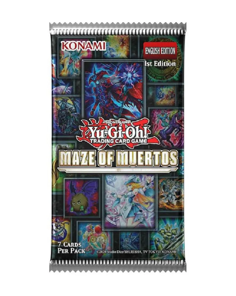 Društvena igra - Yu-Gi-Oh! - Trading Card Game - Maze Of Muertos Booster 