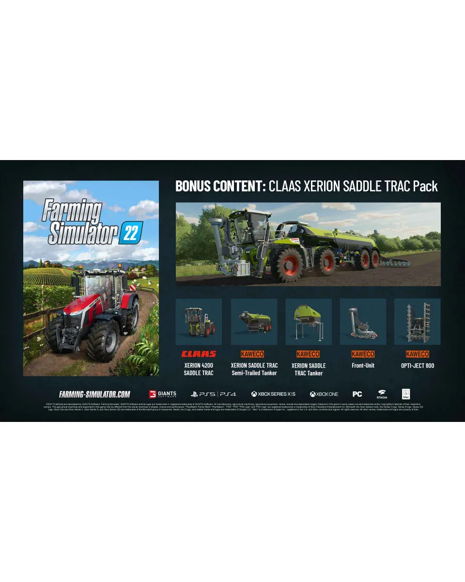 PS5 Farming Simulator 22 