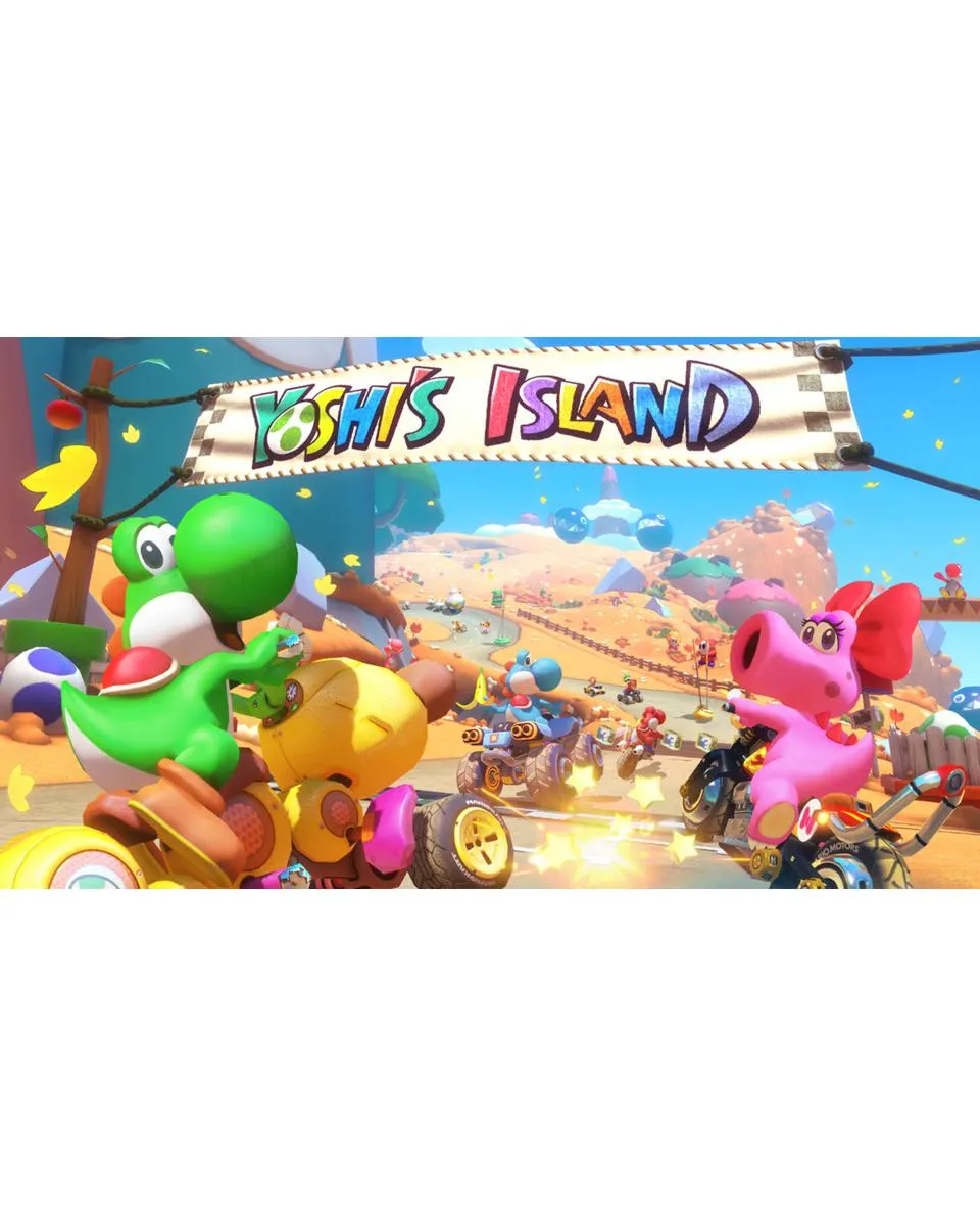 Konzola Nintendo Switch OLED (White Joy-Con) + Mario Kart 8 Deluxe Booster Course Pass + 12 Months Nintendo Online 