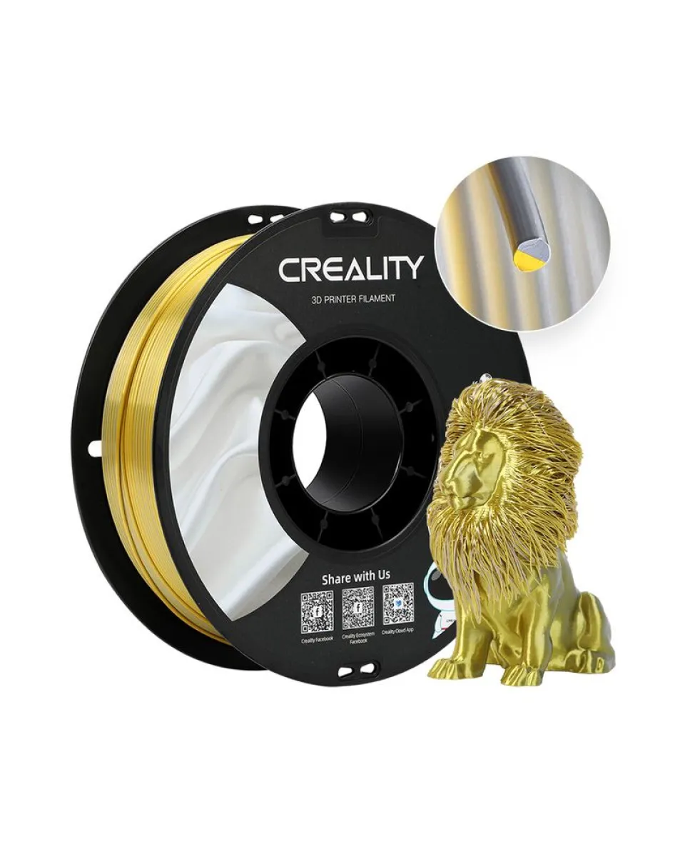 Filament Creality CR - Silk Gold Silver 