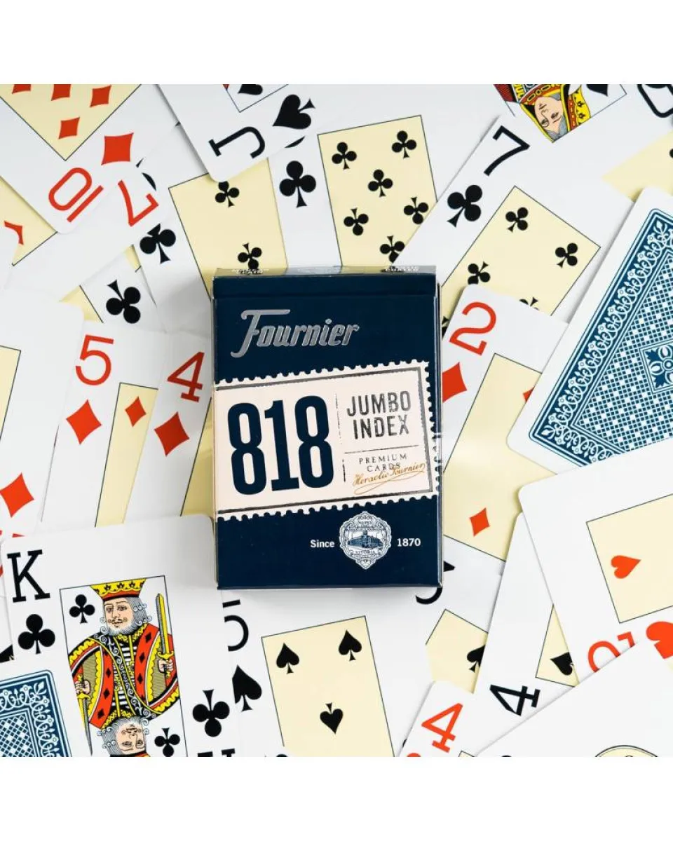 Karte Fournier - No818 Jumbo Index - Playing Cards 