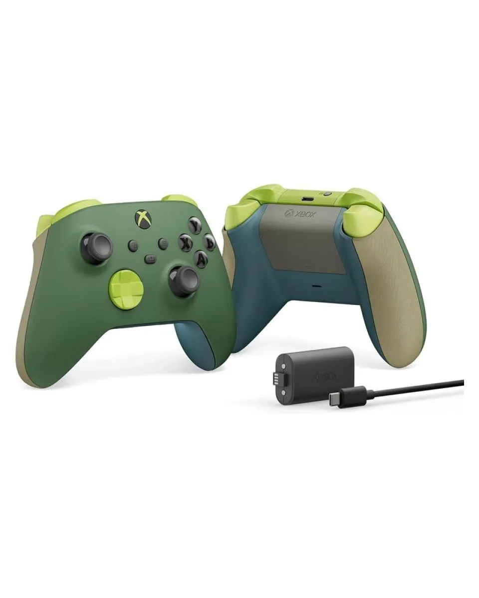 Gamepad Microsoft XBOX Wireless Controller - Remix + Battery Pack 