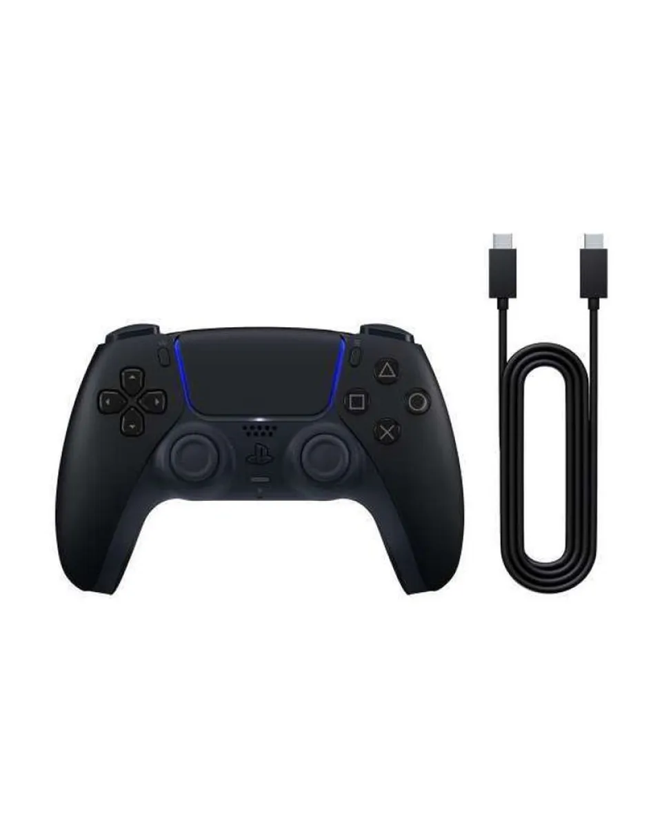 Gamepad PlayStation 5 DualSense - Midnight Black + USB-C Cable 