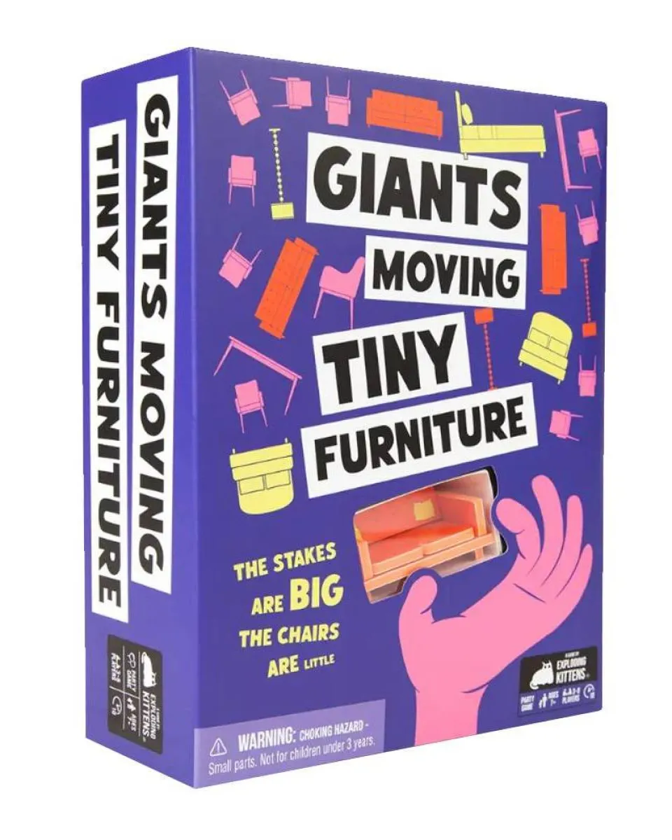 Društvena igra Giants Moving Tiny Furniture 