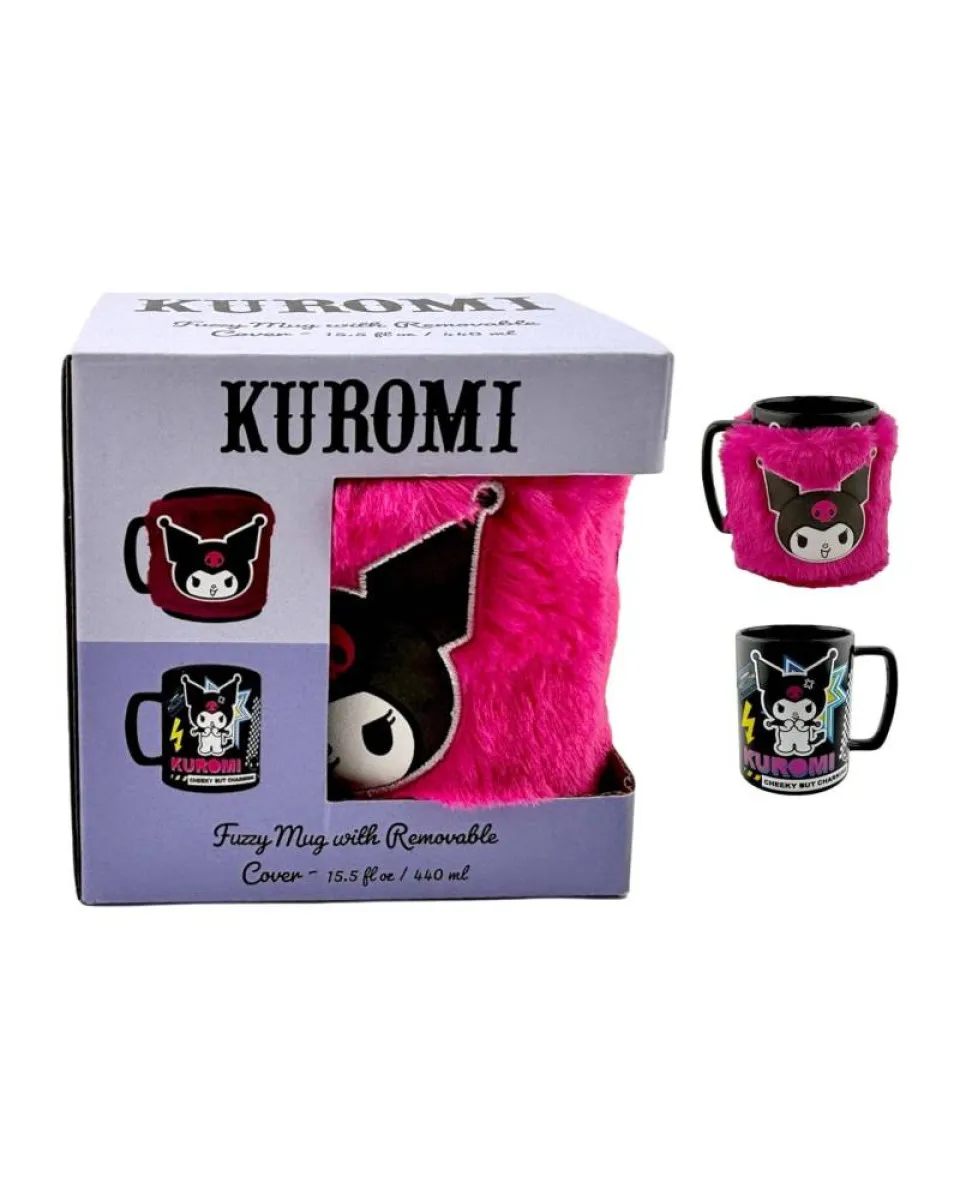 Čupava šolja - Kuromi Fuzzy Mug 