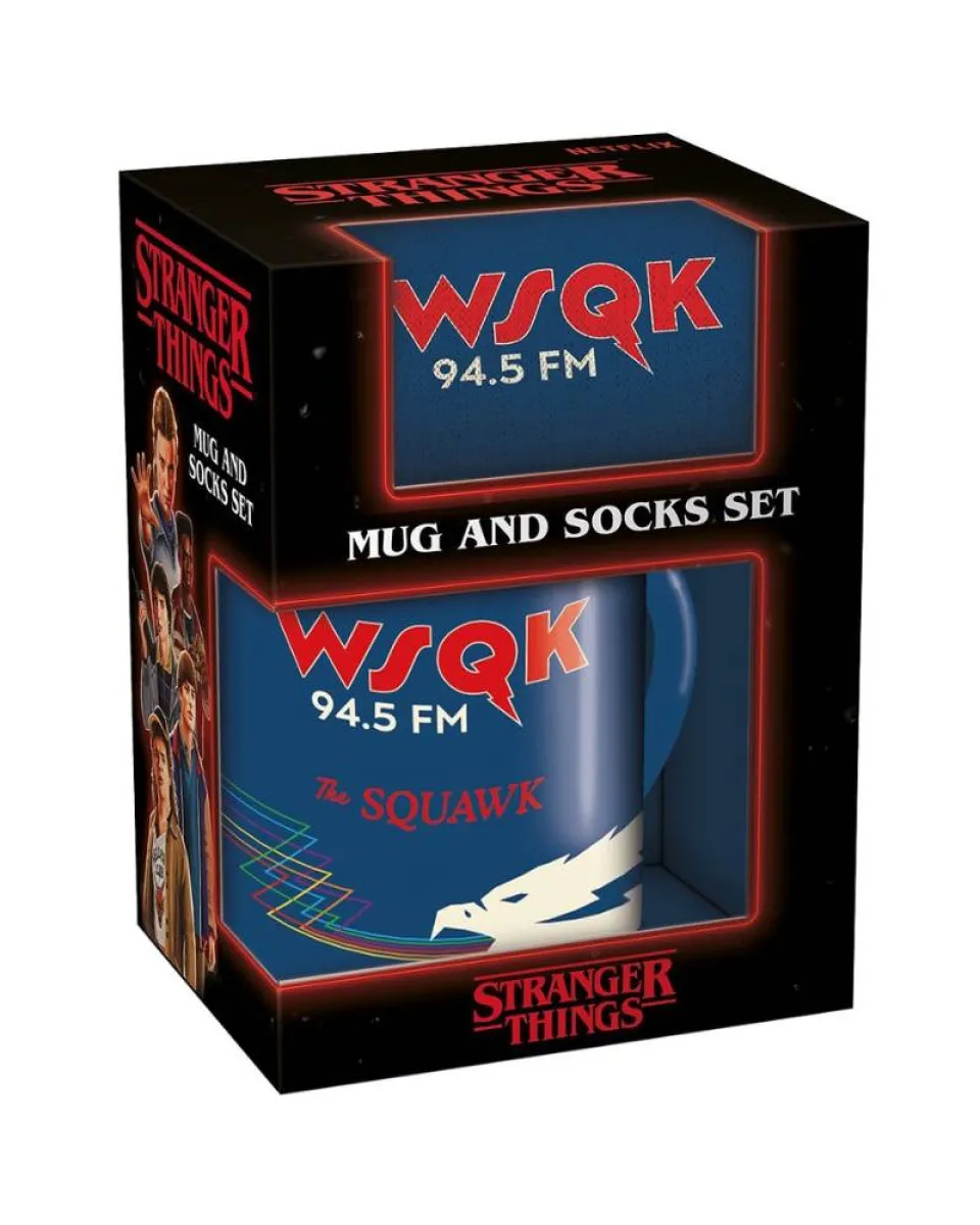 Gift Set - Stranger Things  - Šolja & Čarape 