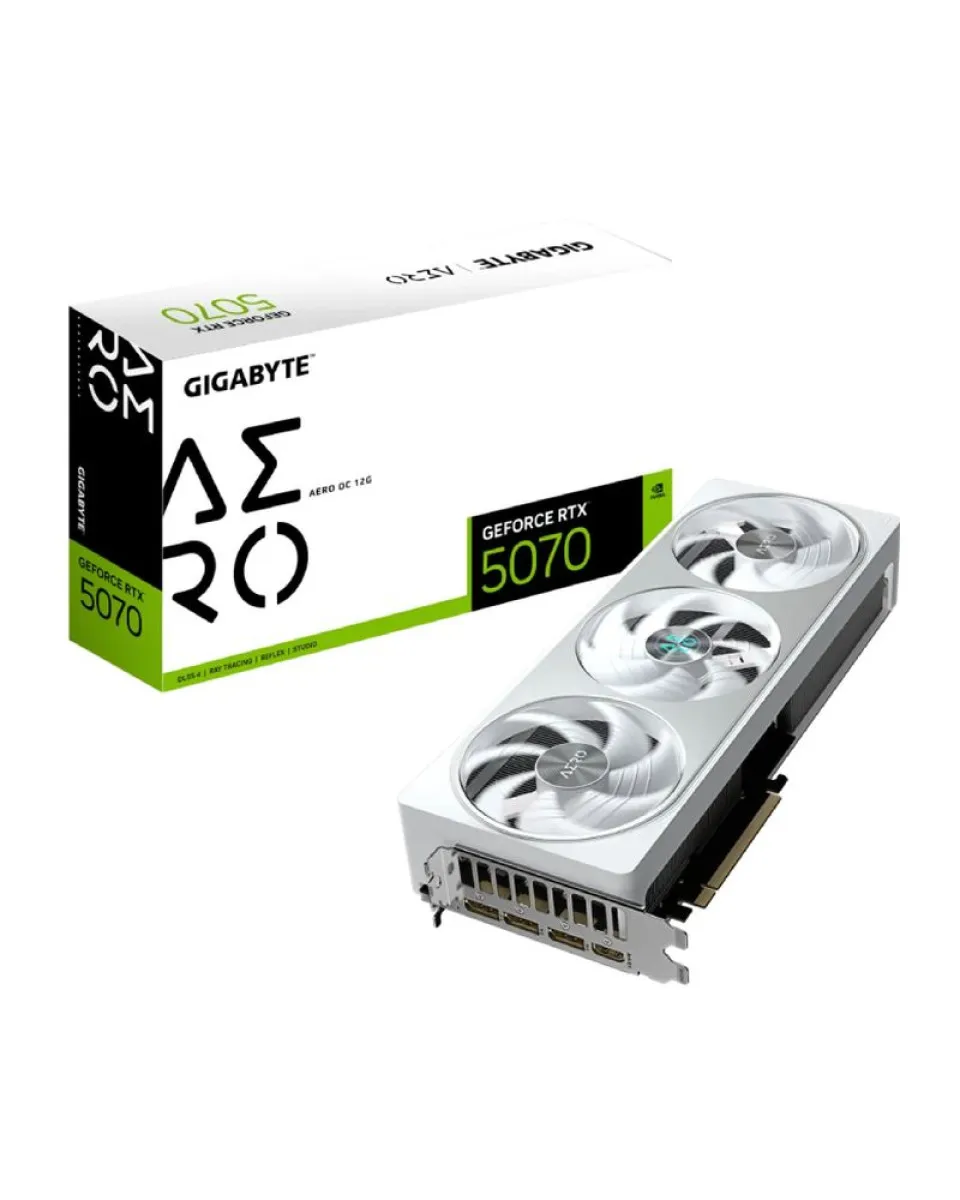 GIGABYTE Grafička karta nVidia GeForce RTX 5070  AERO 12GB 192bit GV-N5070AERO OC-12GD rev. 1.0 