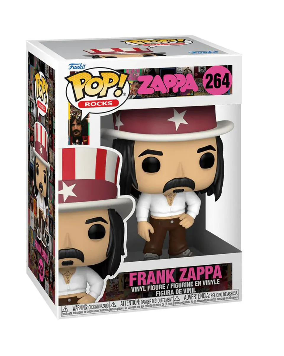 Bobble Figure Rocks POP! - Frank Zappa 