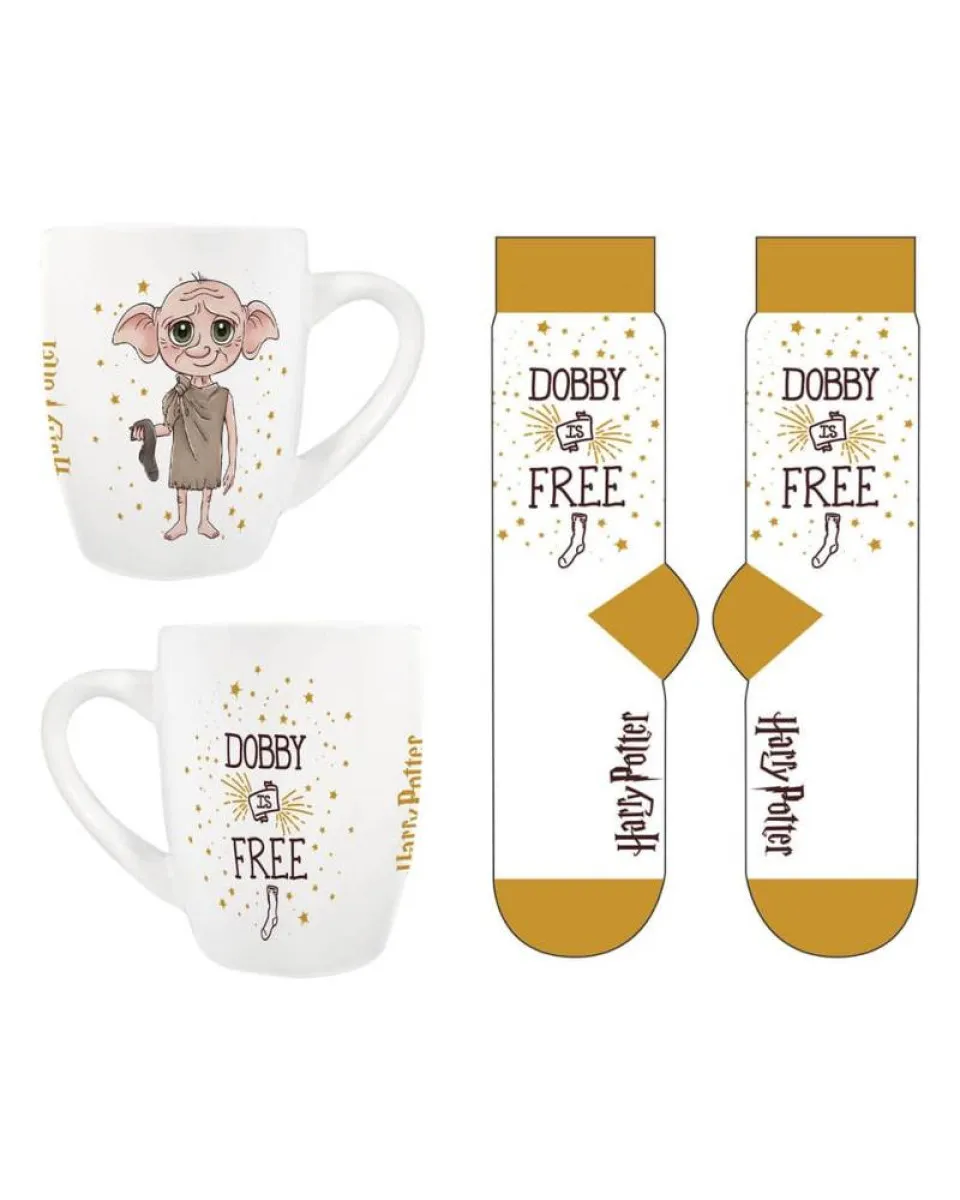 Gift Set - Harry Potter - Dobby - Šolja & Čarape 