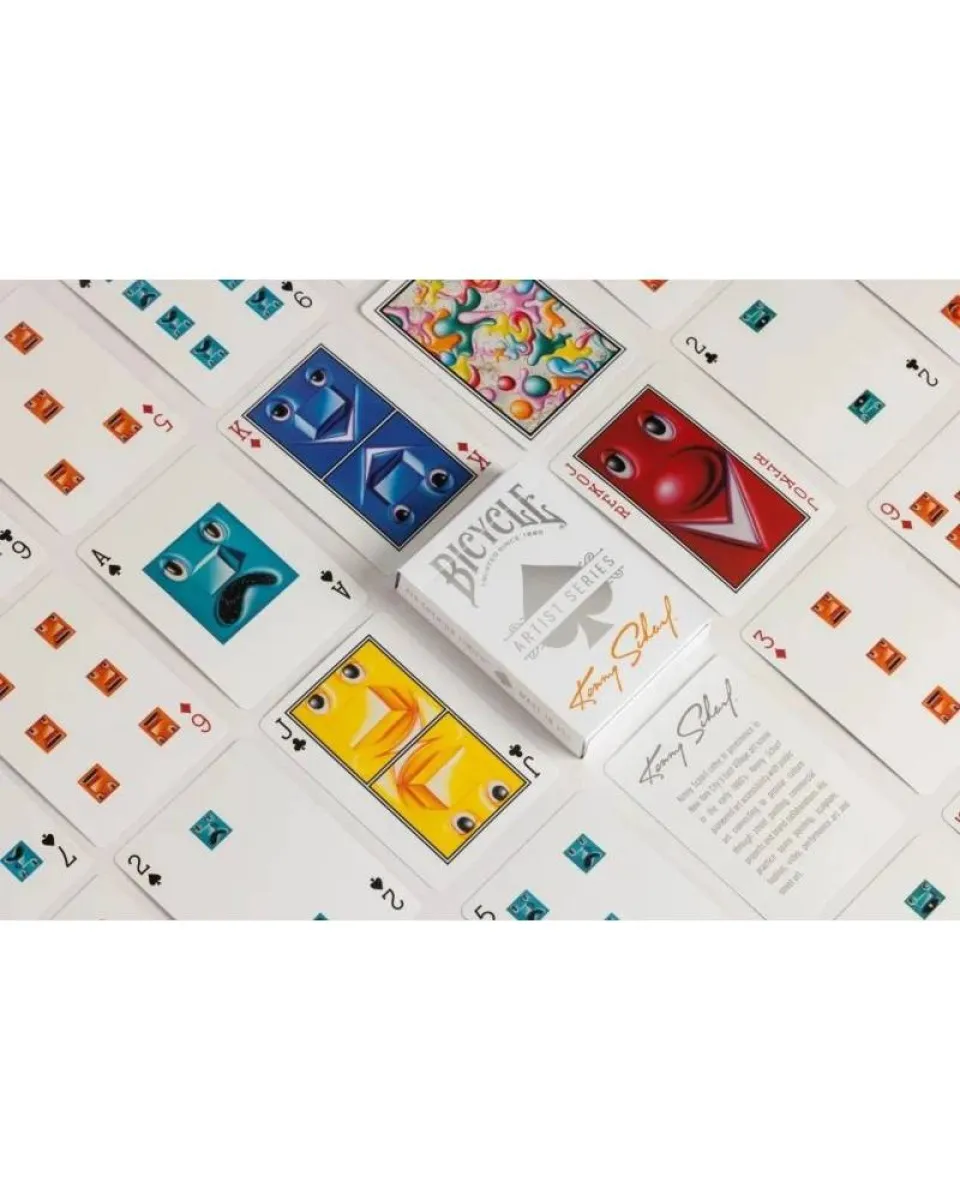 Karte Bicycle Artist Series - Kenny Scharf - Playing Cards 