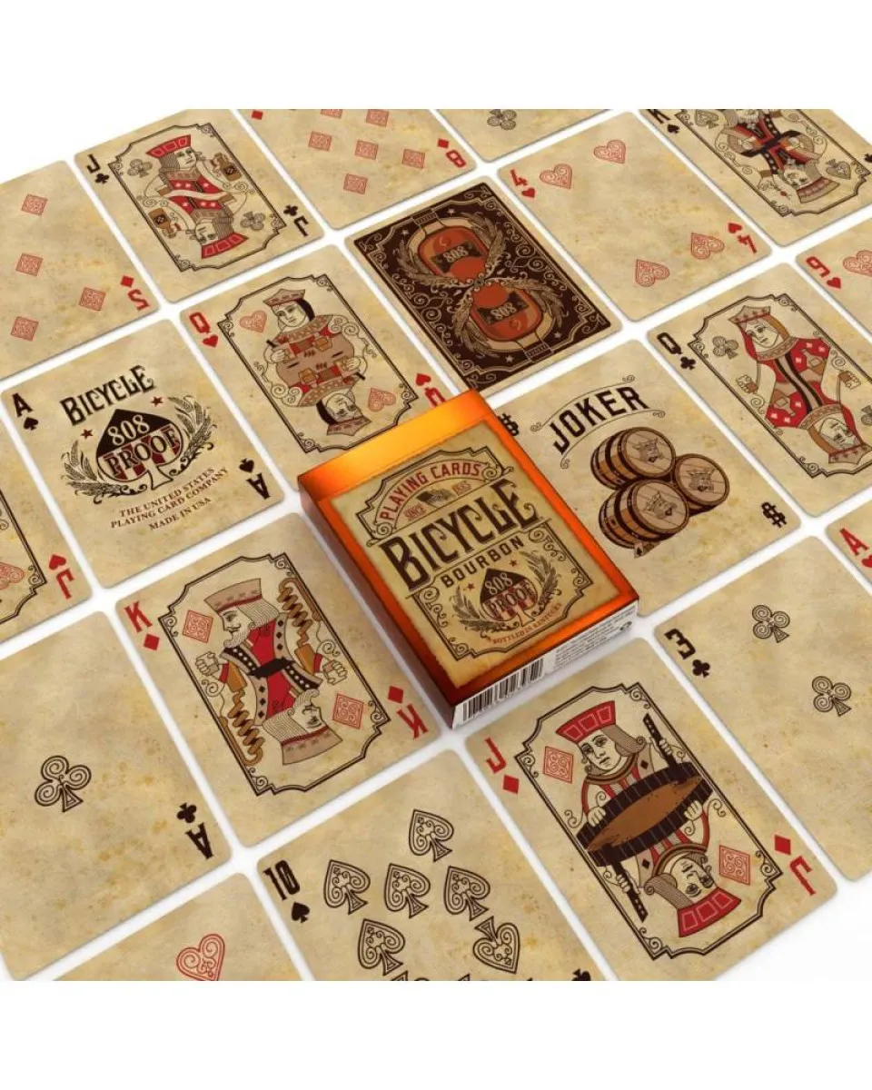 Karte Bicycle Creatives - Bourbon - Playing Cards 