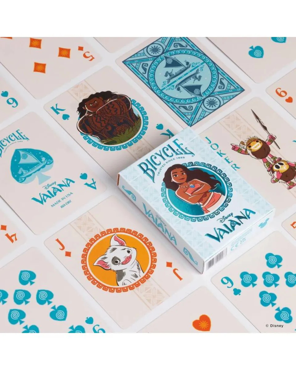 Karte Bicycle Disney - Vaiana  - Playing Cards 
