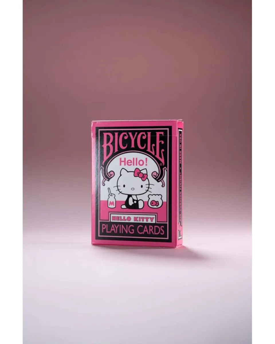 Karte Bicycle - Hello Kitty Black And Pink - Playing Cards 