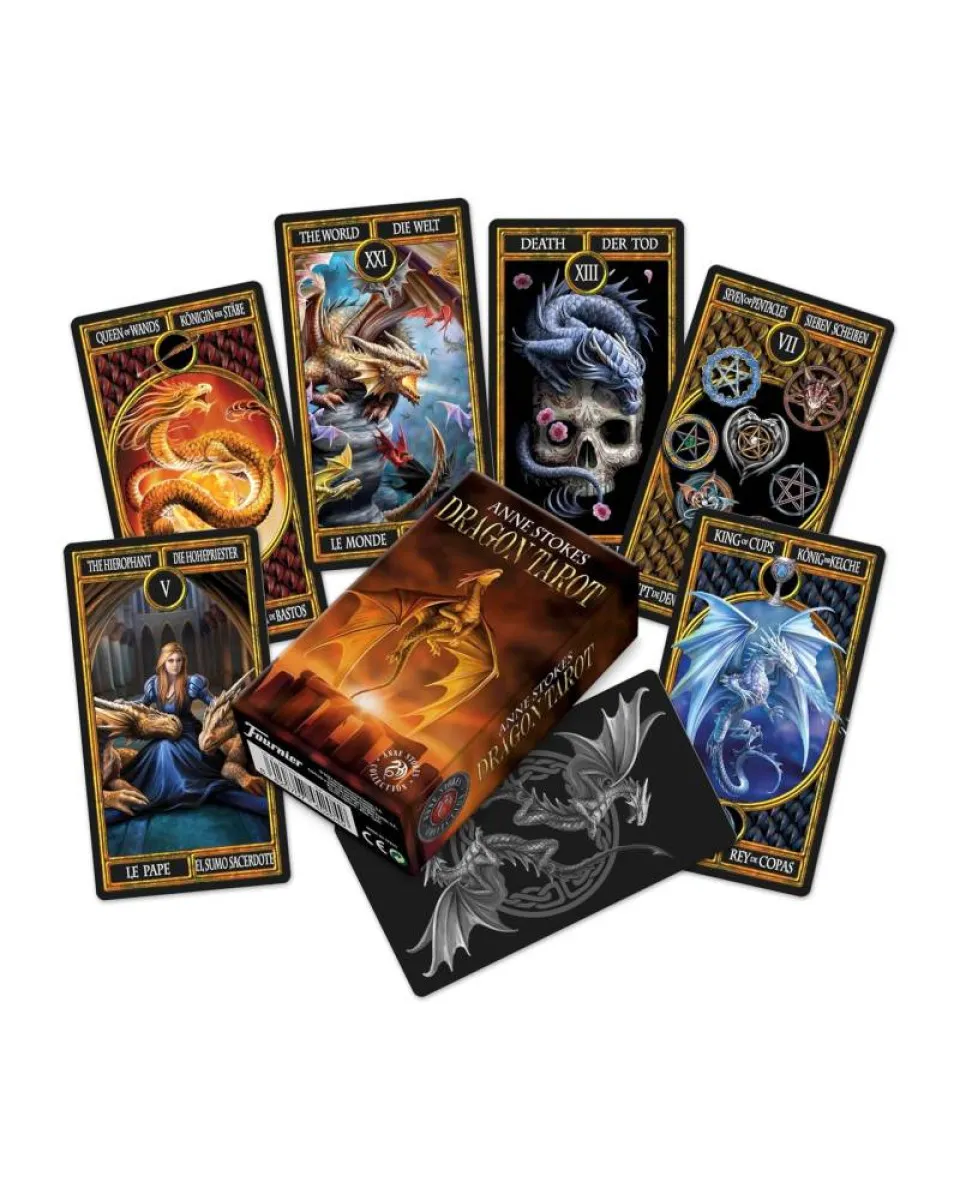 Karte Fournier - Tarot Dragon By Anne Stokes 