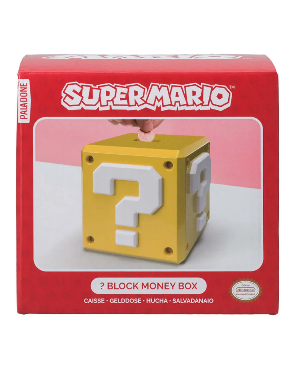 Kasica Paladone Super Mario - Question Block Money Bank 