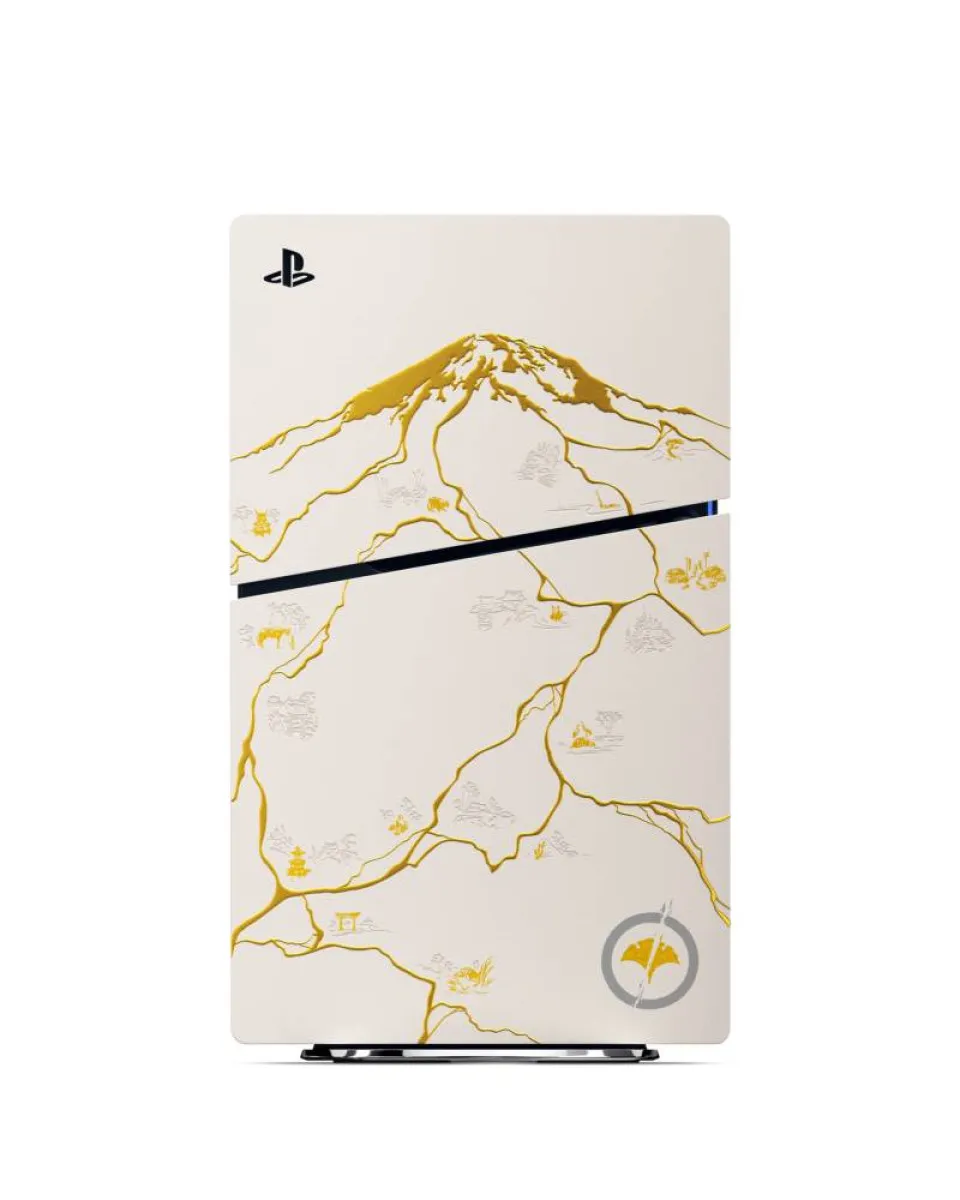 Konzola PlayStation 5 - 1TB Slim + PS5 Ghost of Yotei - Gold Limited Edition 