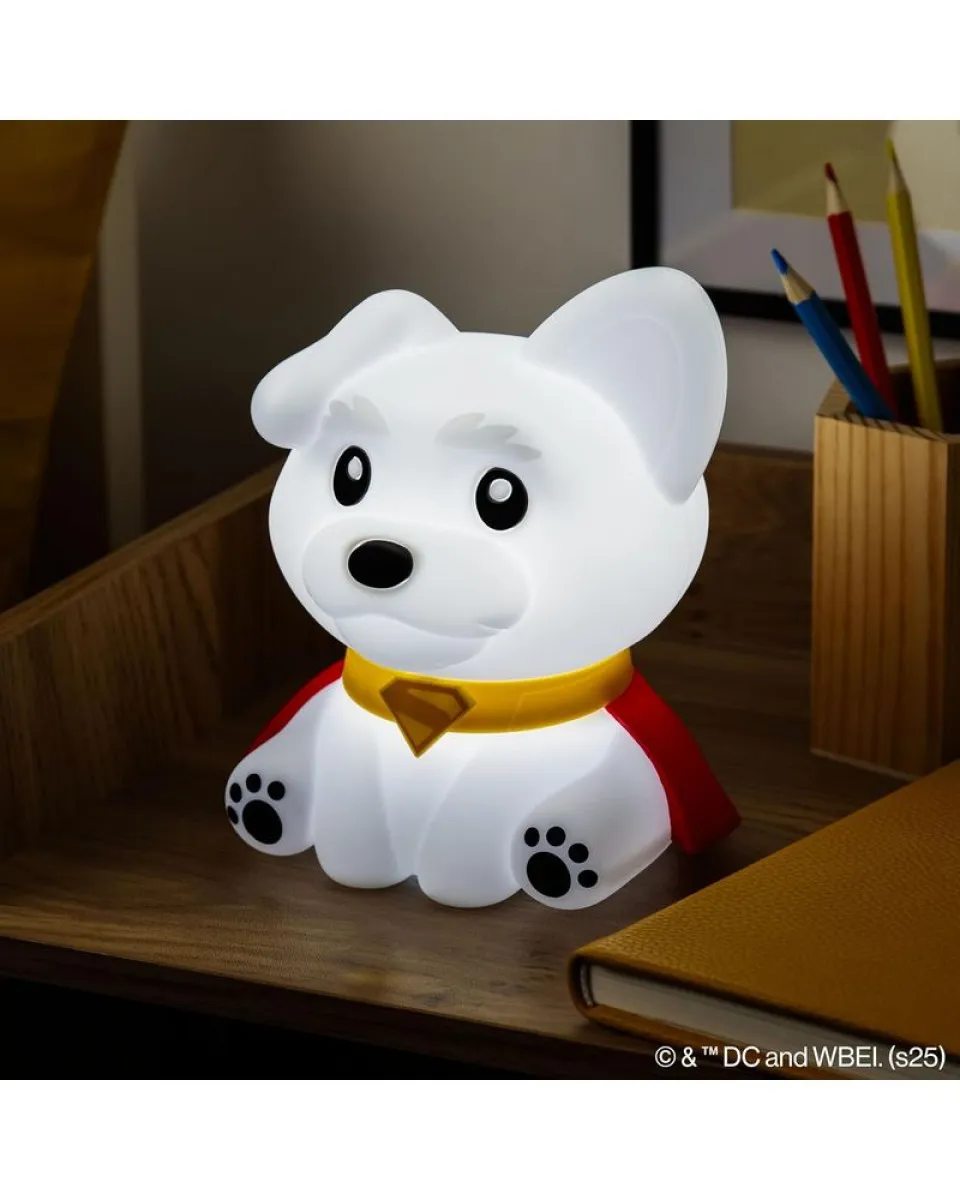 Lampa Paladone SquishyGlo - Superman - Krypto Silicone Light Rechargeable 