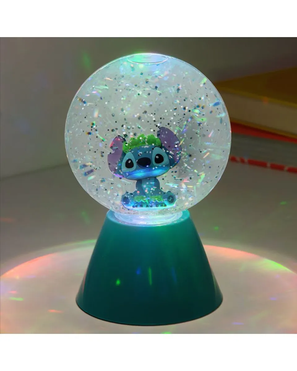 Lampa Snow Globe Paladone - Stitch LED Glitter Ball 