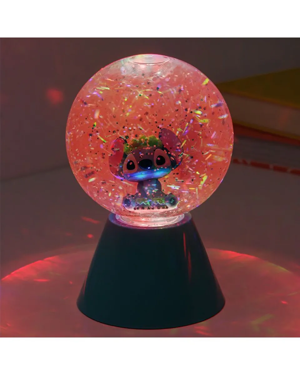 Lampa Snow Globe Paladone - Stitch LED Glitter Ball 
