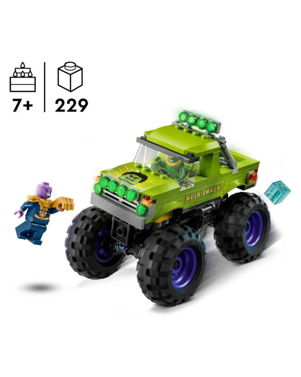 LEGO Marvel - The Hulk Truck vs Thanos 