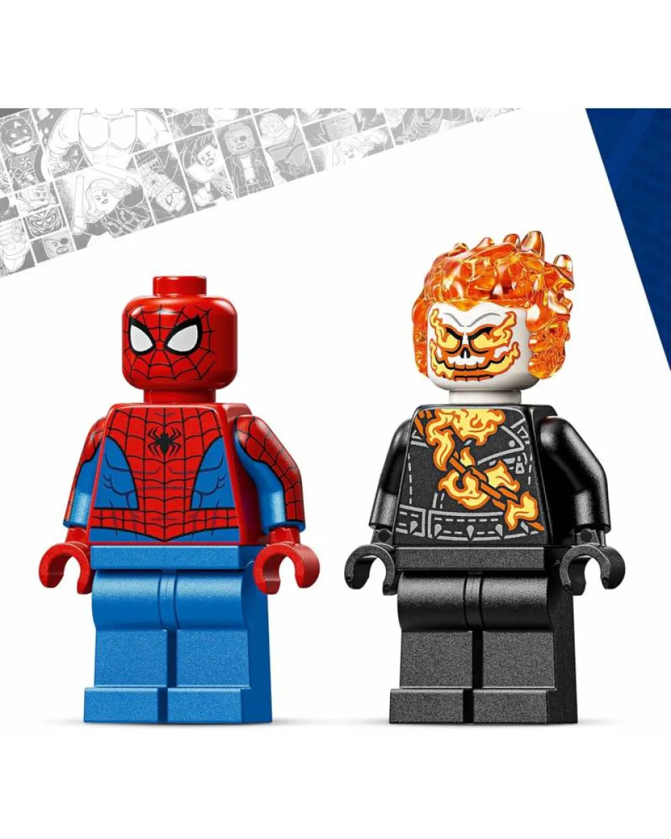 LEGO Marvel - Spider-Man Car Vs Ghost Rider Motorcycle 