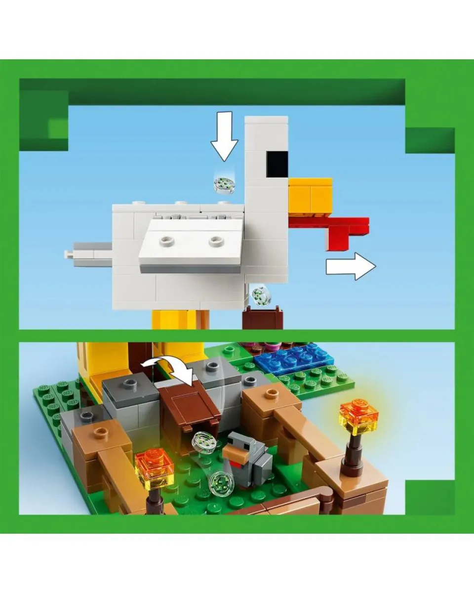 LEGO Minecraft - Minecraft Chicken Farm 