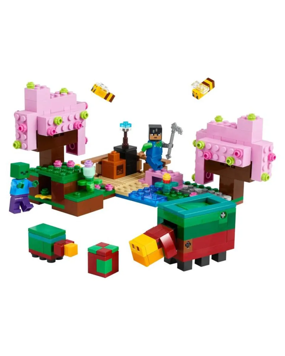 LEGO Minecraft - The Cherry Blossom Garden 