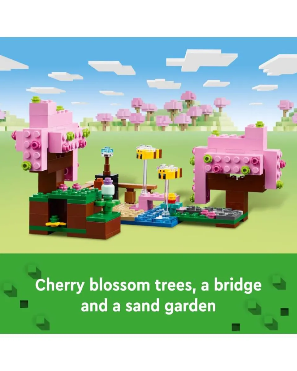 LEGO Minecraft - The Cherry Blossom Garden 